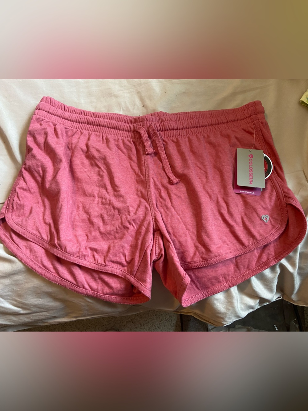 Colosseum Women's Coral Pink Athletic Shorts